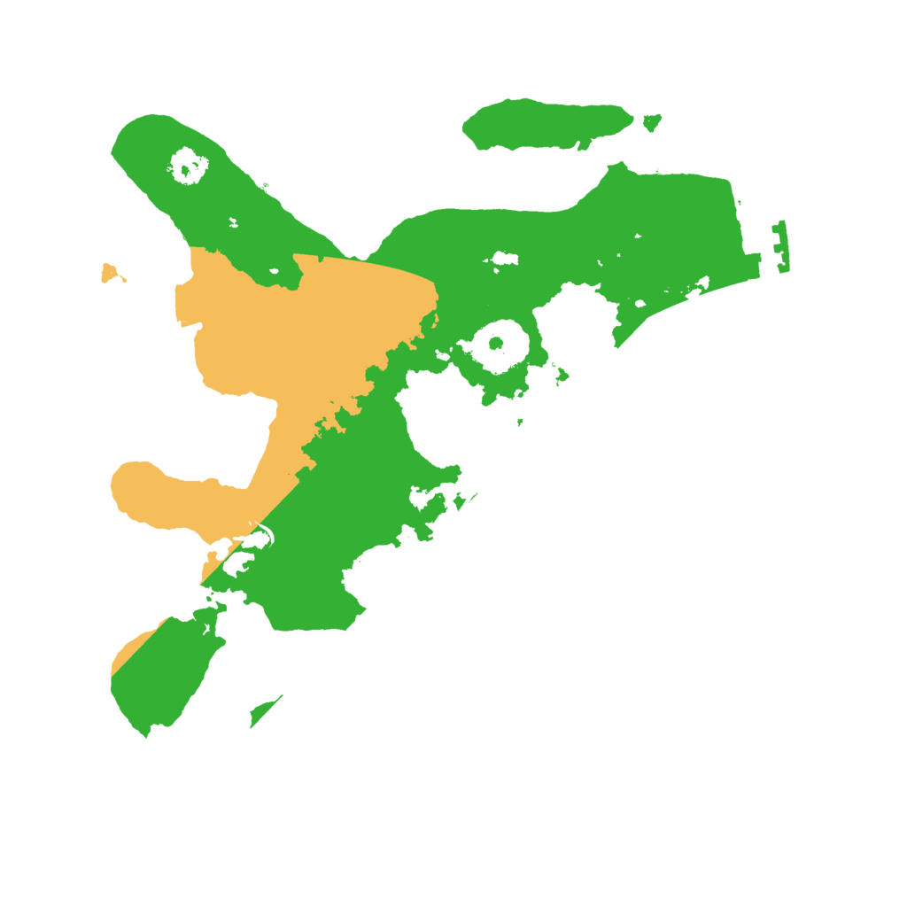 Biome Rust Map: Procedural Map, Size: 2500, Seed: 897556730