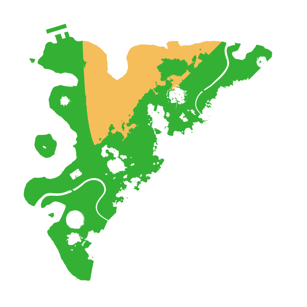 Biome Rust Map: Procedural Map, Size: 3000, Seed: 1513189773