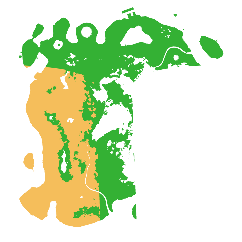 Biome Rust Map: Procedural Map, Size: 4000, Seed: 172575818