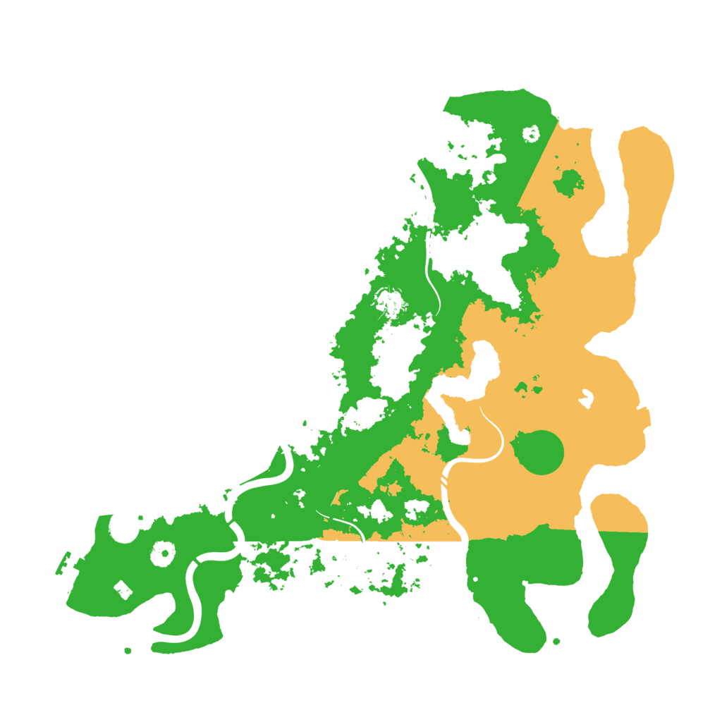 Biome Rust Map: Procedural Map, Size: 4250, Seed: 20804