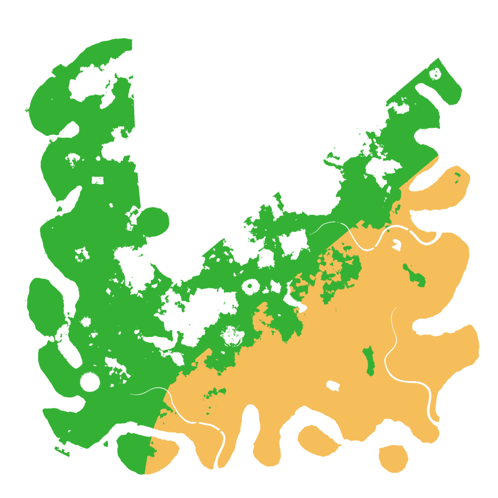 Biome Rust Map: Procedural Map, Size: 4500, Seed: 1525007171