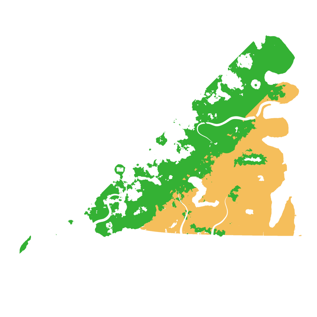 Biome Rust Map: Procedural Map, Size: 5000, Seed: 2147481