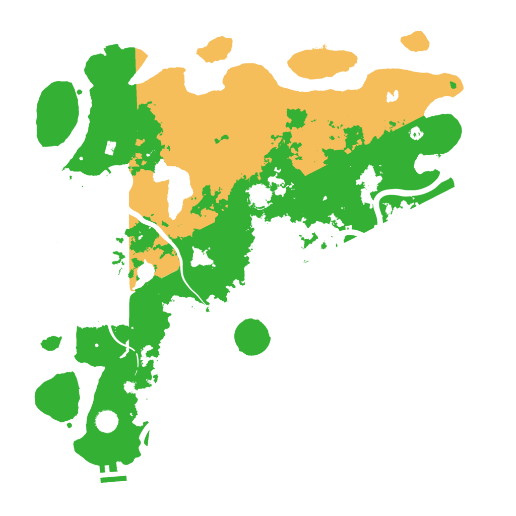 Biome Rust Map: Procedural Map, Size: 4000, Seed: 24815