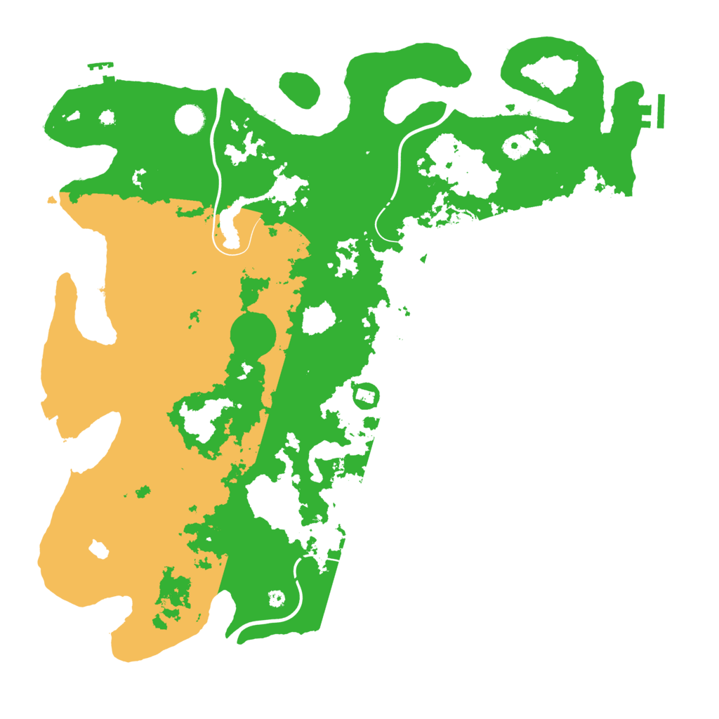 Biome Rust Map: Procedural Map, Size: 4250, Seed: 778185968