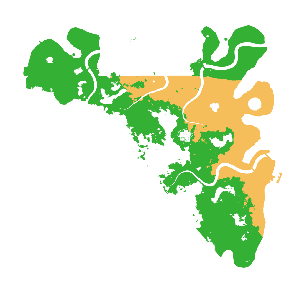 Biome Rust Map: Procedural Map, Size: 4050, Seed: 2047617262