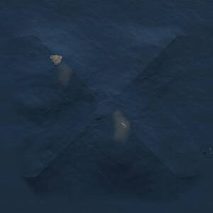 Thumbnail Rust Map: Procedural Map, Size: 1000, Seed: 889864, 1 Monuments