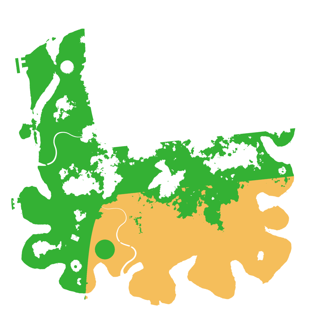 Biome Rust Map: Procedural Map, Size: 4250, Seed: 720457722