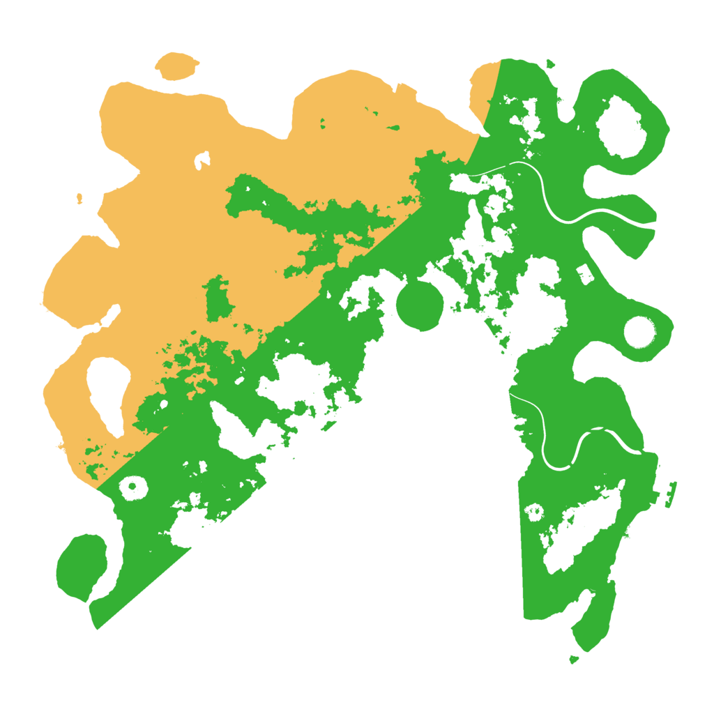 Biome Rust Map: Procedural Map, Size: 4000, Seed: 2104455590