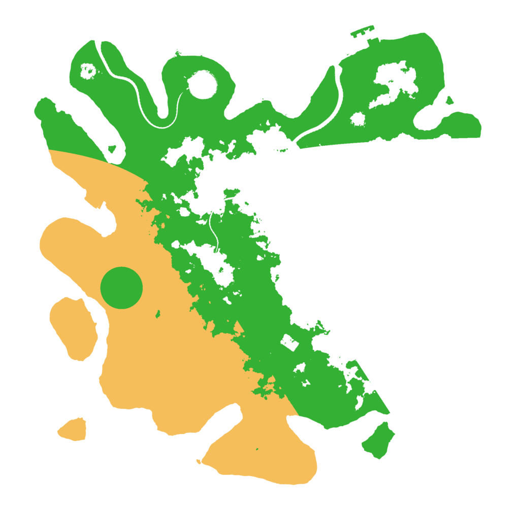 Biome Rust Map: Procedural Map, Size: 3250, Seed: 361455077