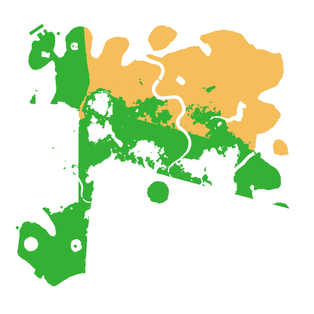 Biome Rust Map: Procedural Map, Size: 4000, Seed: 280519