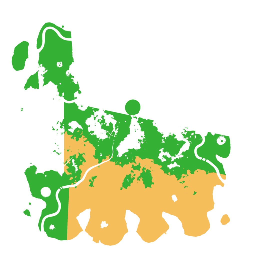 Biome Rust Map: Procedural Map, Size: 4500, Seed: 685652814