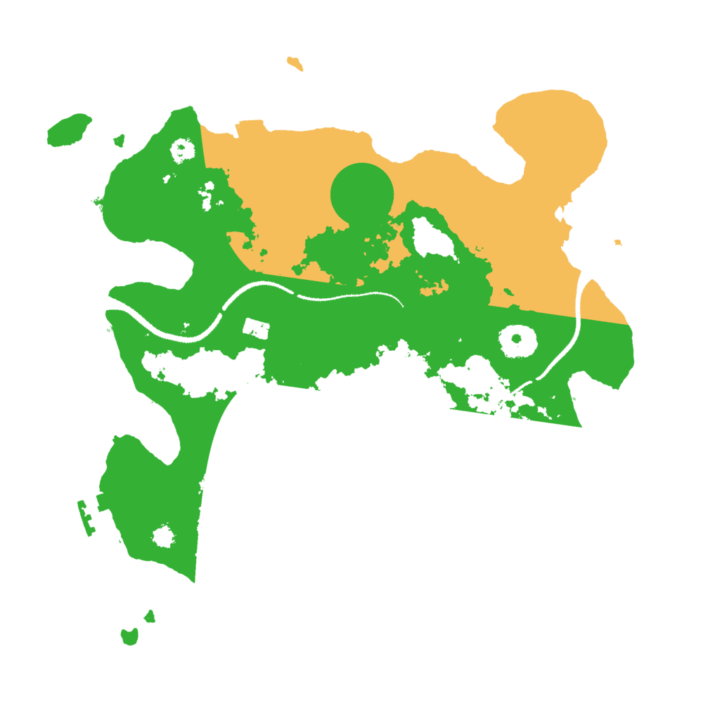 Biome Rust Map: Procedural Map, Size: 3000, Seed: 1606230535
