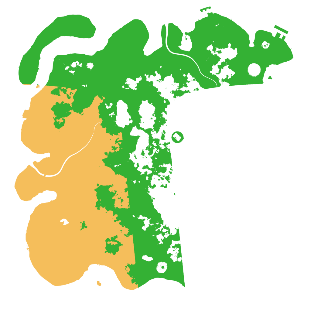 Biome Rust Map: Procedural Map, Size: 4250, Seed: 1869599128