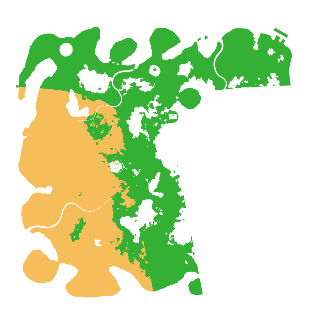 Biome Rust Map: Procedural Map, Size: 4250, Seed: 1189737708