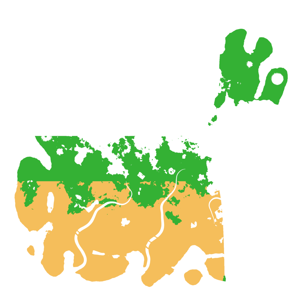 Biome Rust Map: Procedural Map, Size: 4500, Seed: 3446567