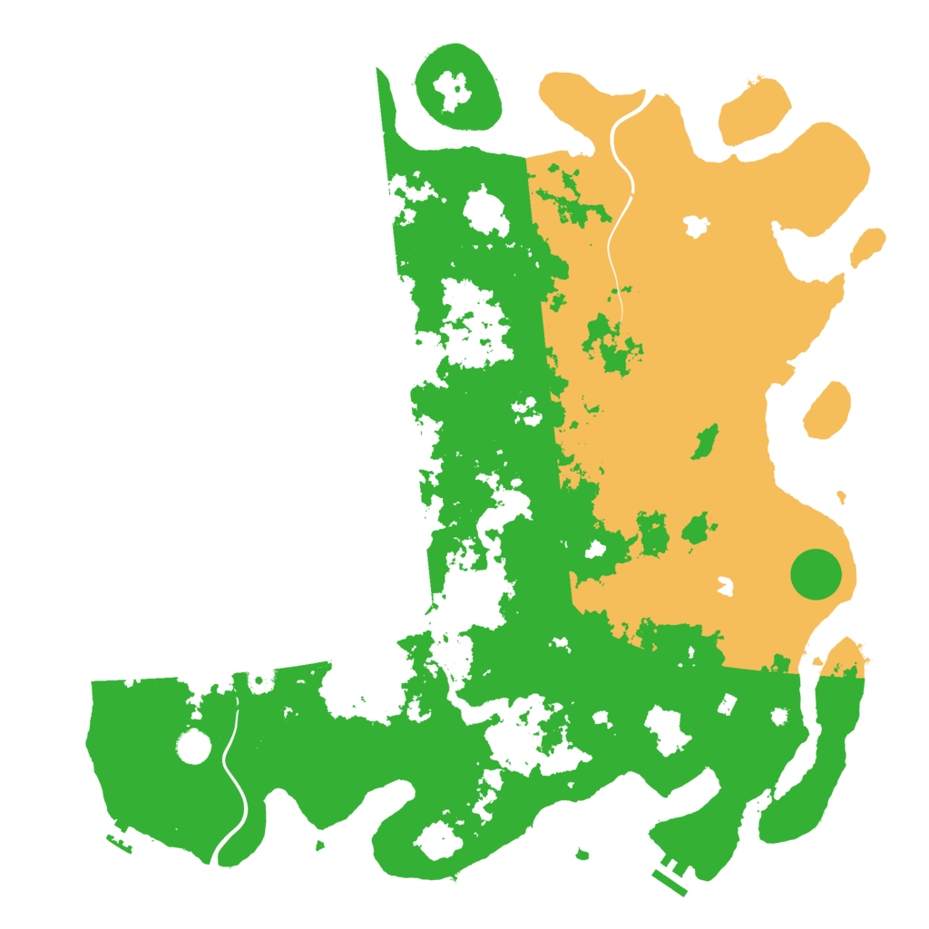 Biome Rust Map: Procedural Map, Size: 4800, Seed: 194421097