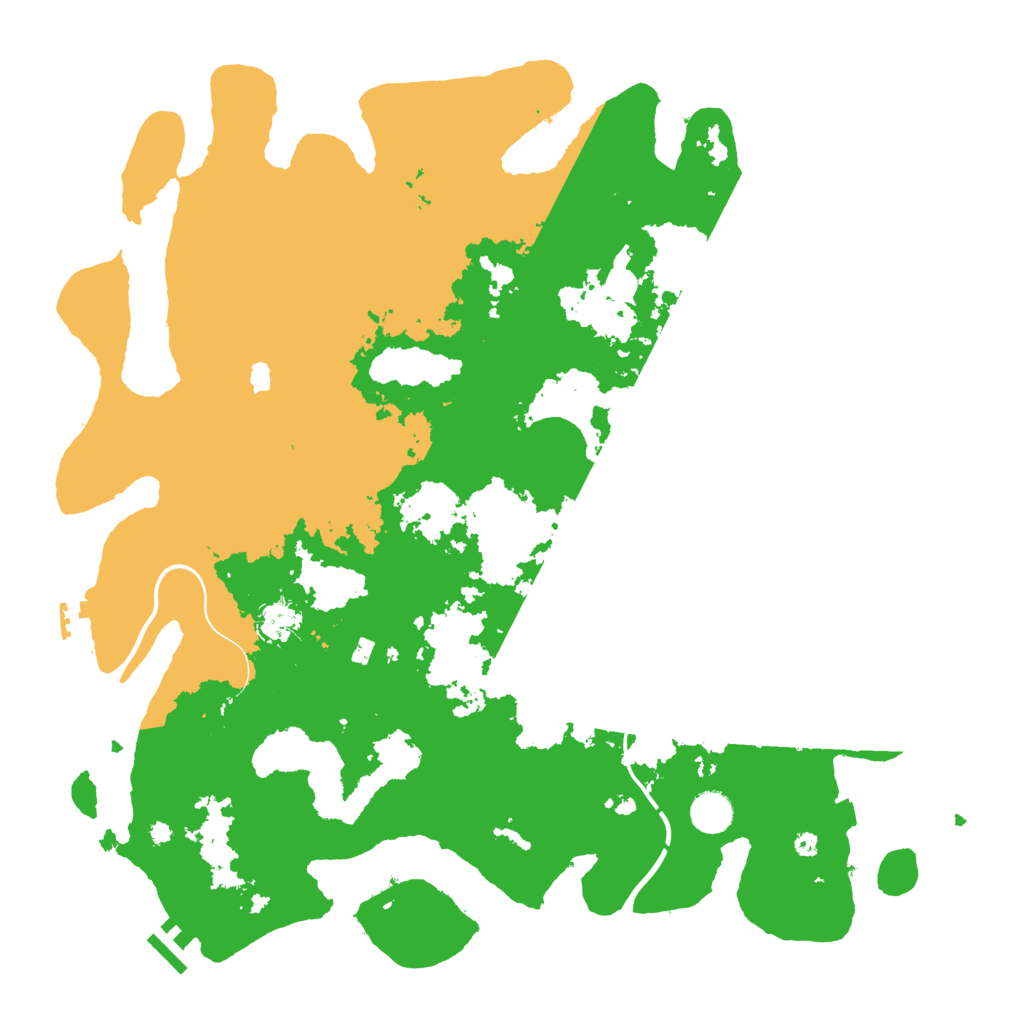 Biome Rust Map: Procedural Map, Size: 4250, Seed: 19511