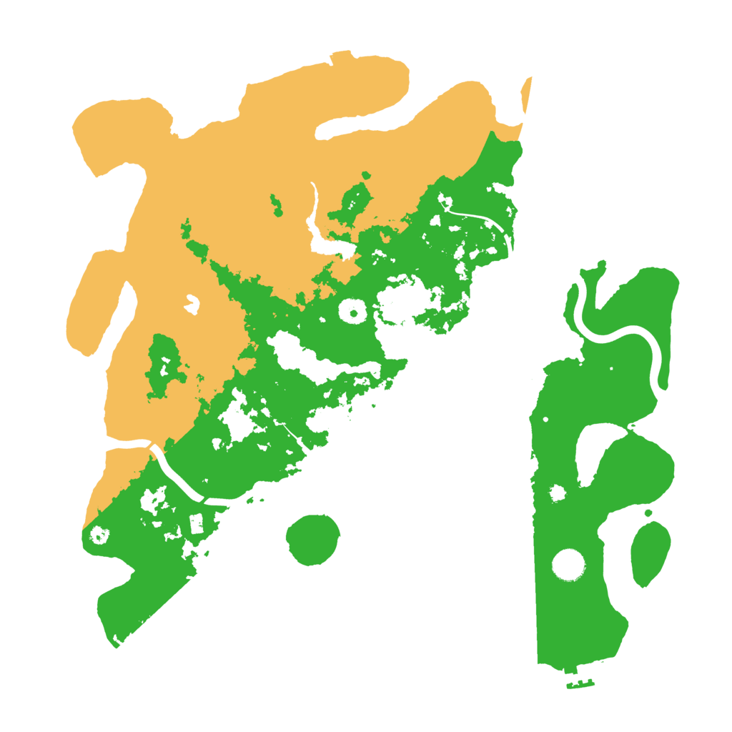 Biome Rust Map: Procedural Map, Size: 4000, Seed: 1522191925