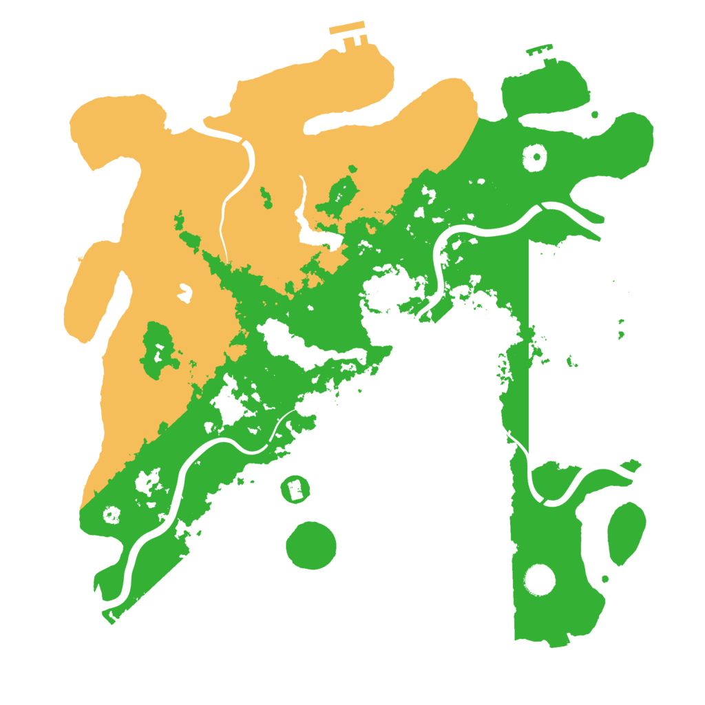 Biome Rust Map: Procedural Map, Size: 4000, Seed: 1522191925