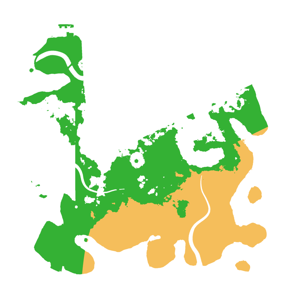 Biome Rust Map: Procedural Map, Size: 3000, Seed: 32495