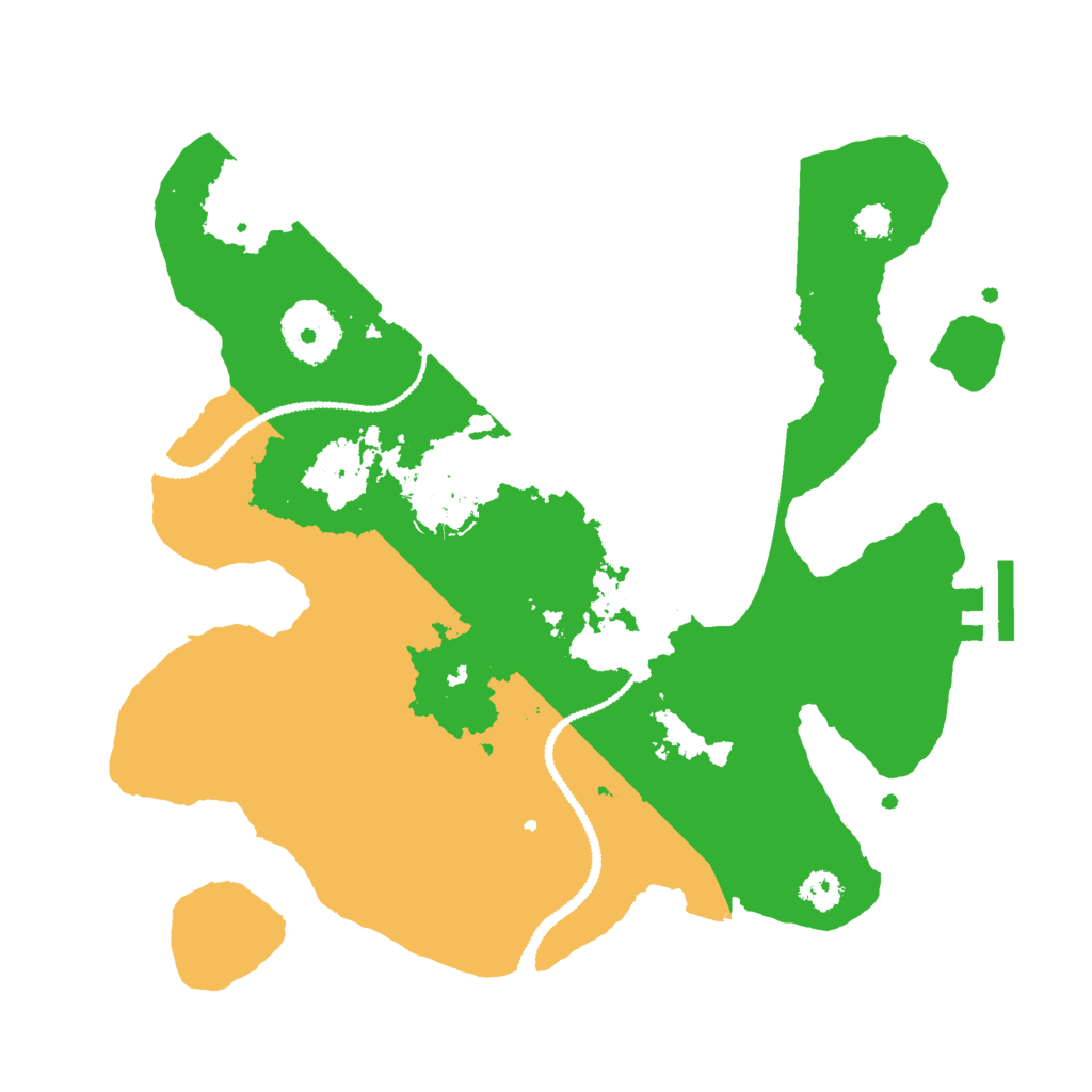 Biome Rust Map: Procedural Map, Size: 2750, Seed: 97699347