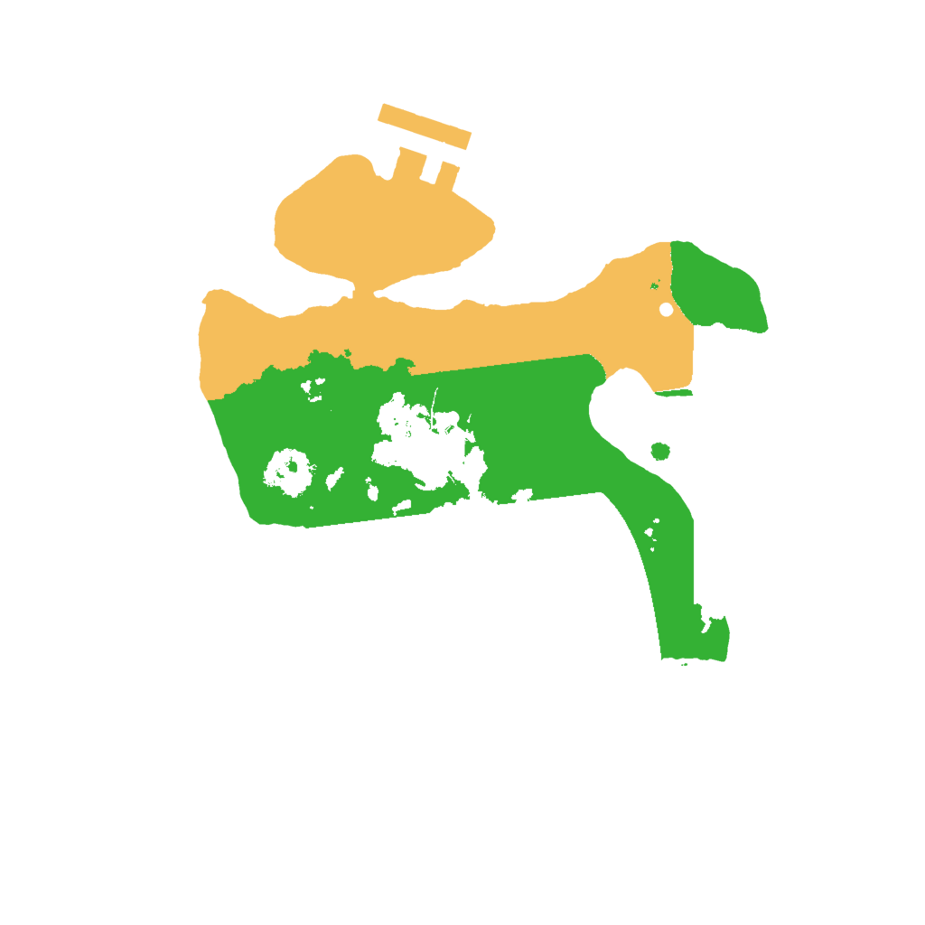 Biome Rust Map: Procedural Map, Size: 1999, Seed: 1895954846