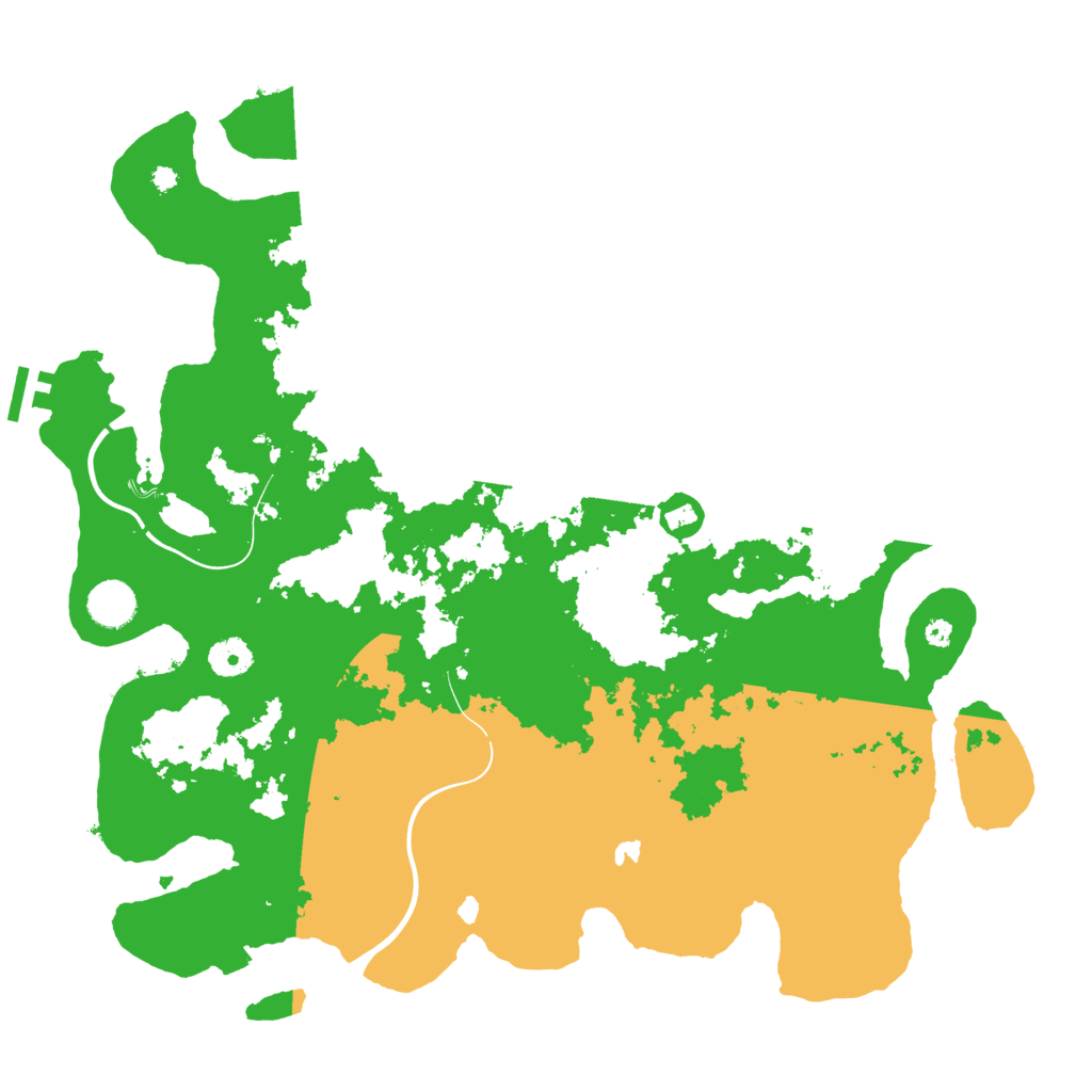 Biome Rust Map: Procedural Map, Size: 4000, Seed: 526958608