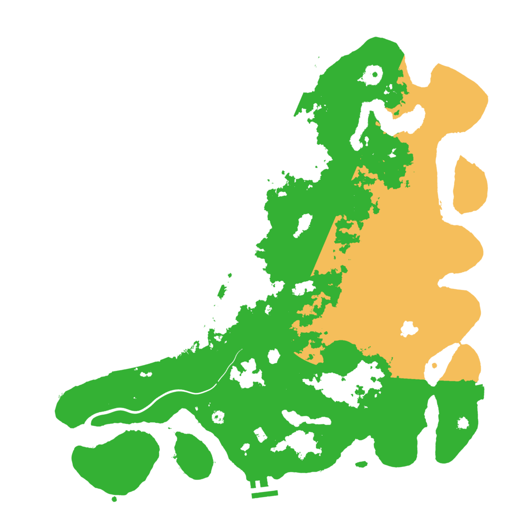 Biome Rust Map: Procedural Map, Size: 4000, Seed: 764844254