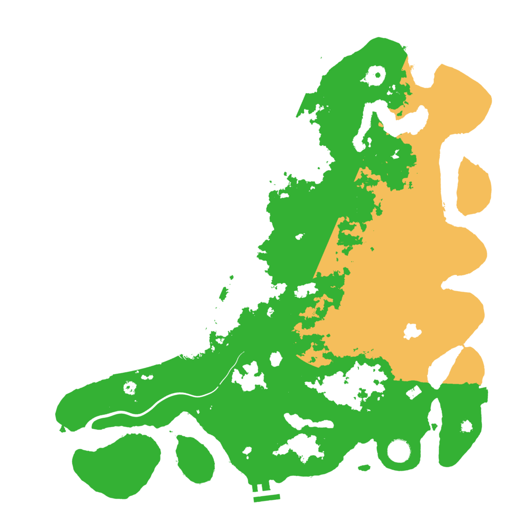 Biome Rust Map: Procedural Map, Size: 4000, Seed: 764844254