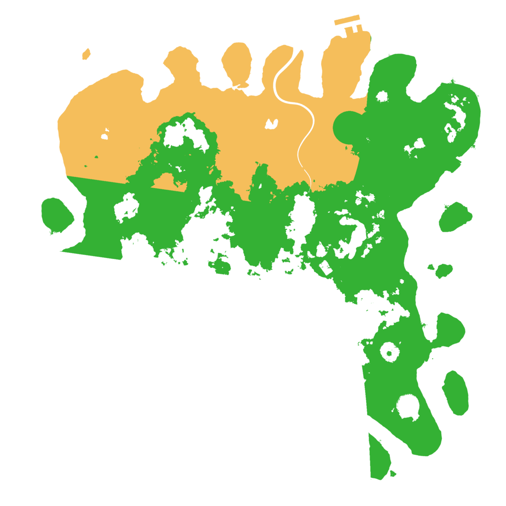 Biome Rust Map: Procedural Map, Size: 4000, Seed: 346490