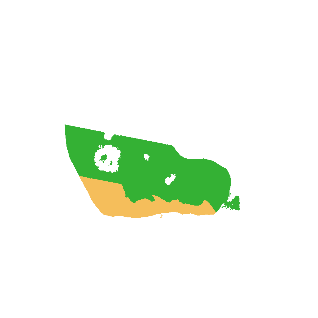 Biome Rust Map: Procedural Map, Size: 1200, Seed: 150