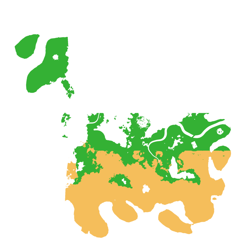 Biome Rust Map: Procedural Map, Size: 4000, Seed: 11337