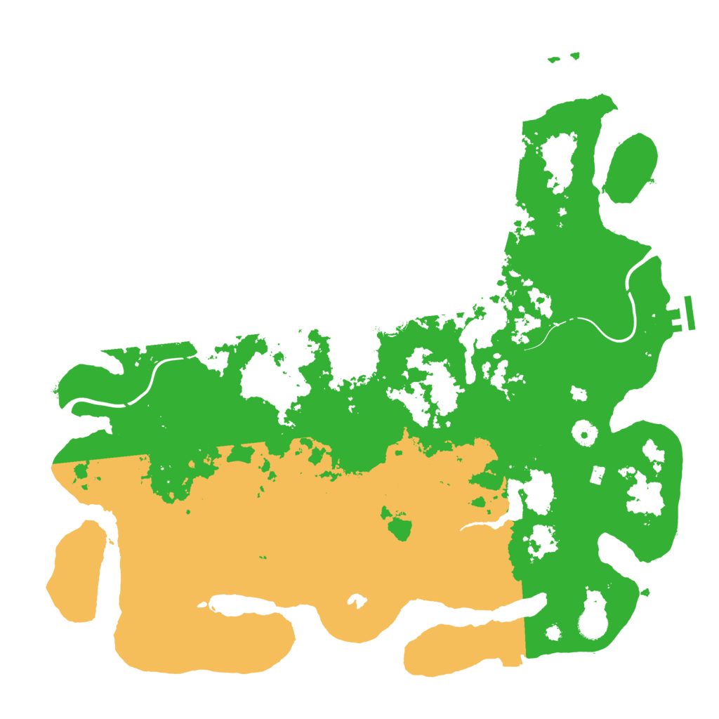 Biome Rust Map: Procedural Map, Size: 4250, Seed: 269263380
