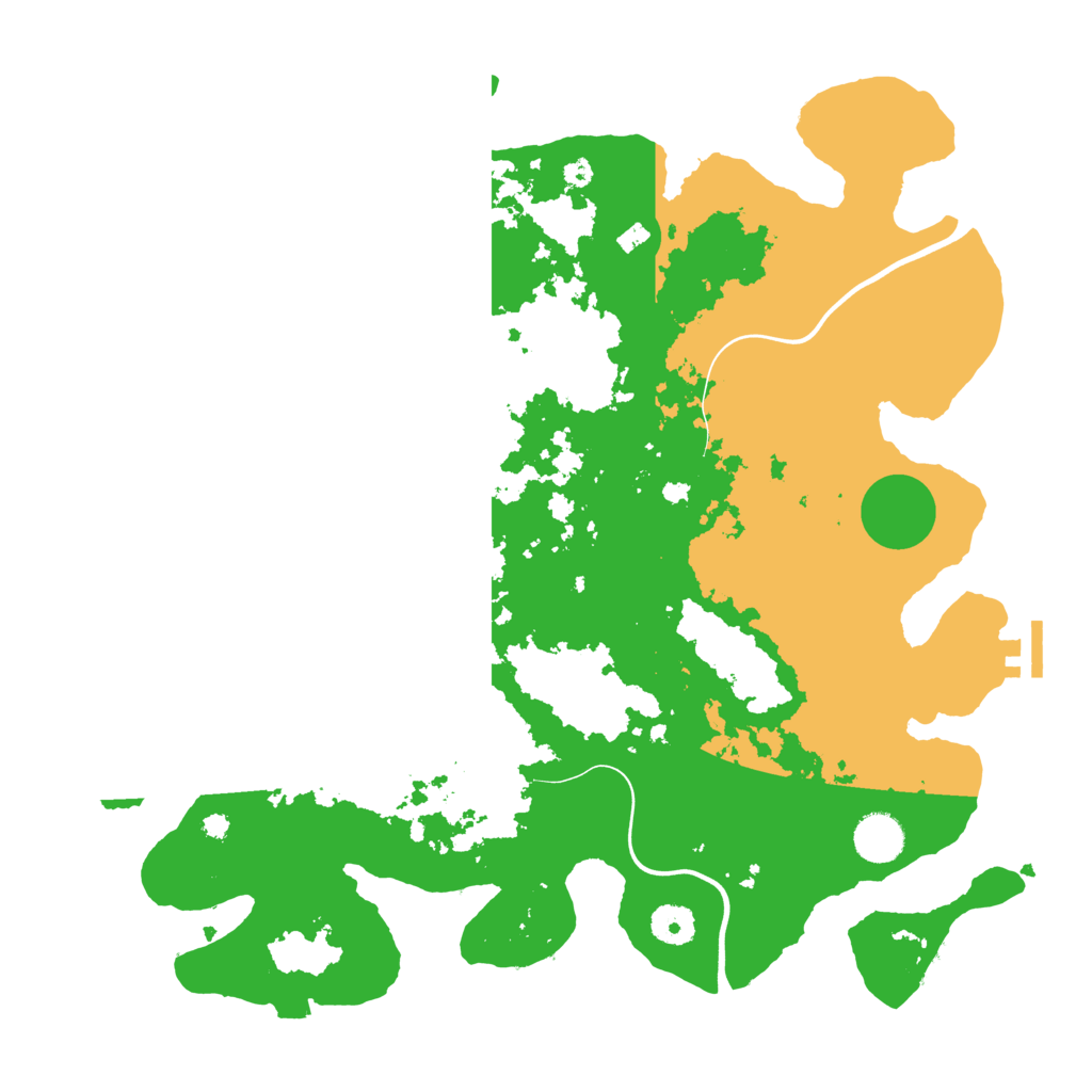 Biome Rust Map: Procedural Map, Size: 3850, Seed: 138143614