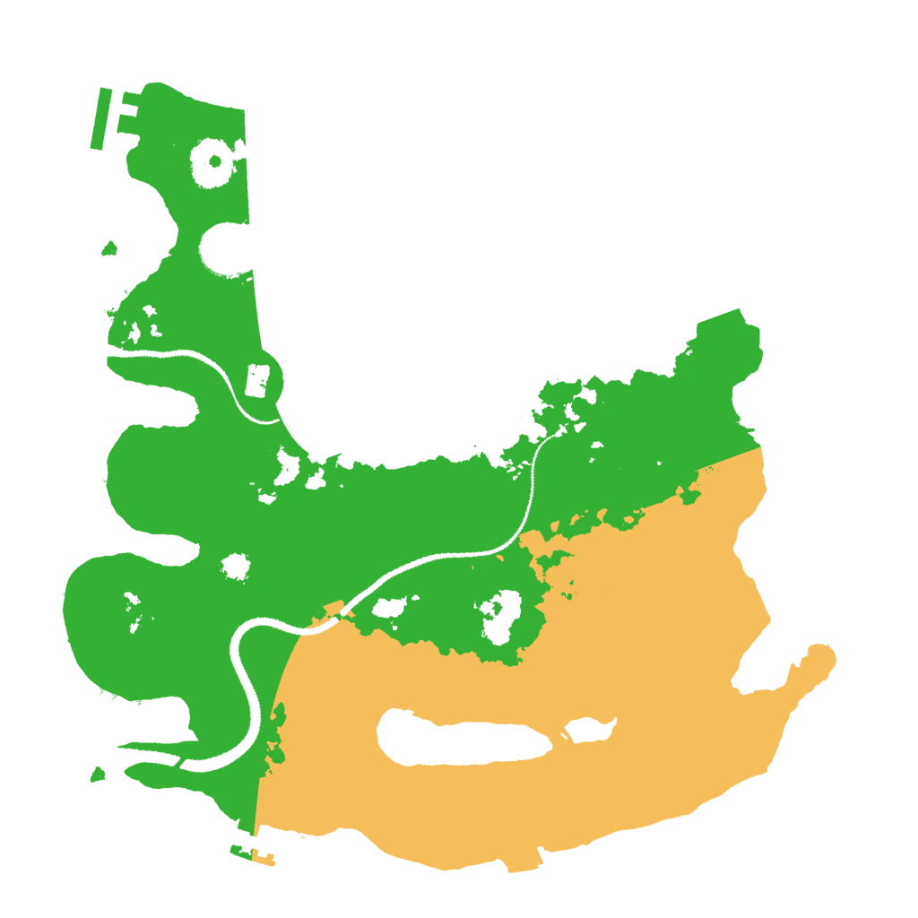 Biome Rust Map: Procedural Map, Size: 3000, Seed: 500703