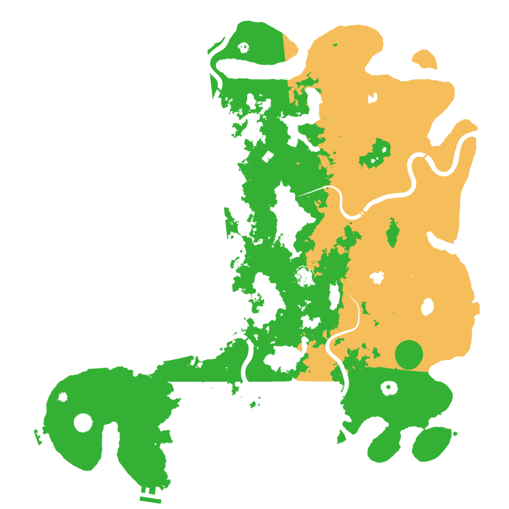 Biome Rust Map: Procedural Map, Size: 4800, Seed: 1252269437