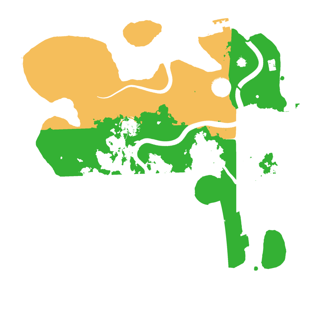 Biome Rust Map: Procedural Map, Size: 3000, Seed: 1507154373