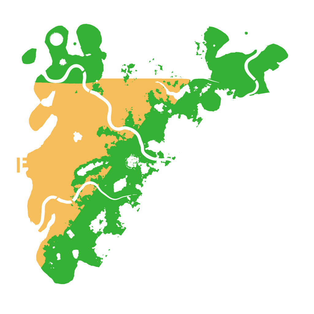 Biome Rust Map: Procedural Map, Size: 4250, Seed: 49555