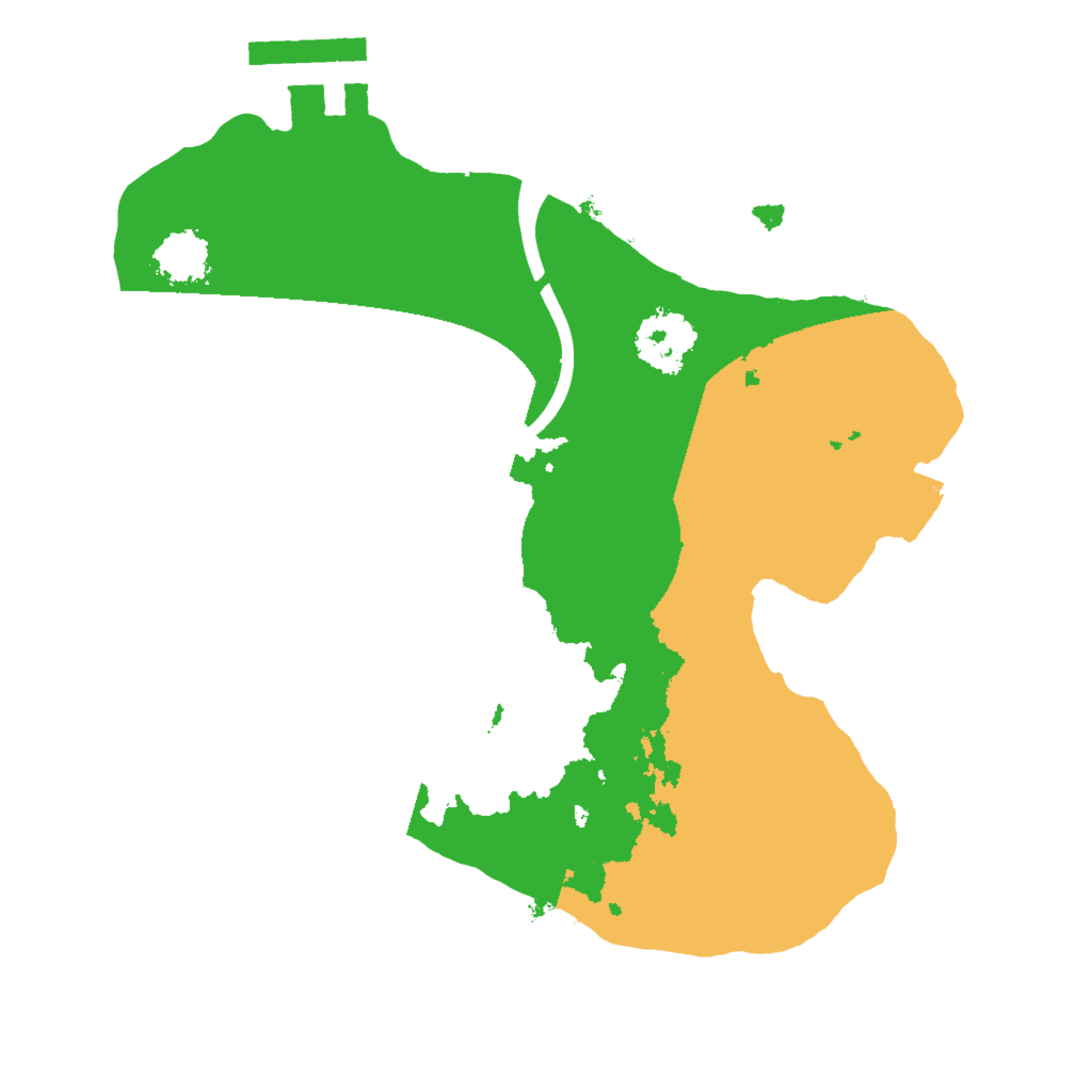 Biome Rust Map: Procedural Map, Size: 1875, Seed: 27