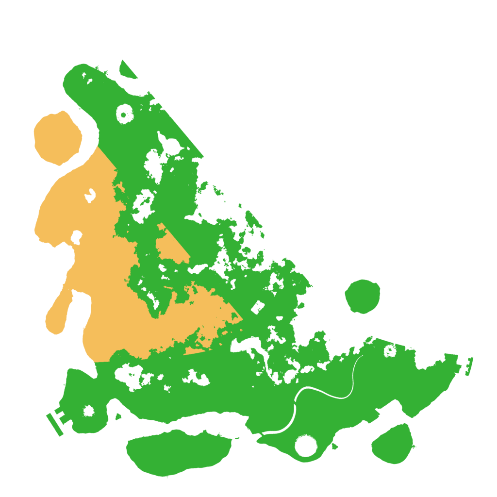 Biome Rust Map: Procedural Map, Size: 4000, Seed: 999028
