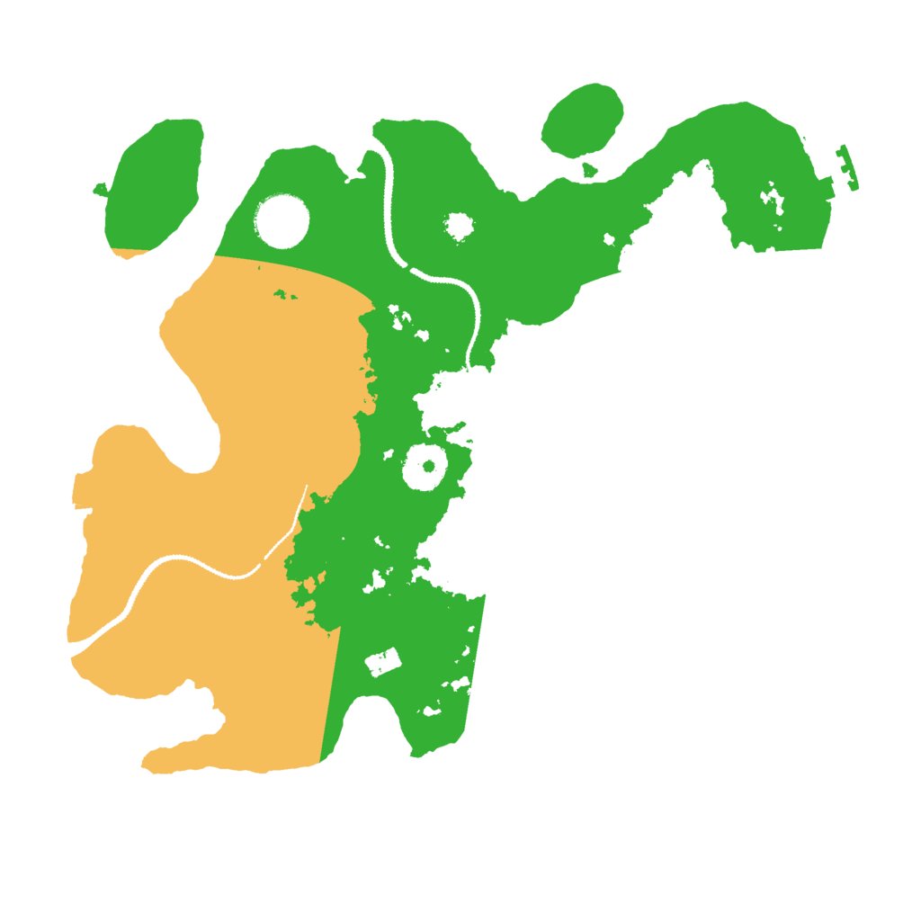 Biome Rust Map: Procedural Map, Size: 3000, Seed: 21314