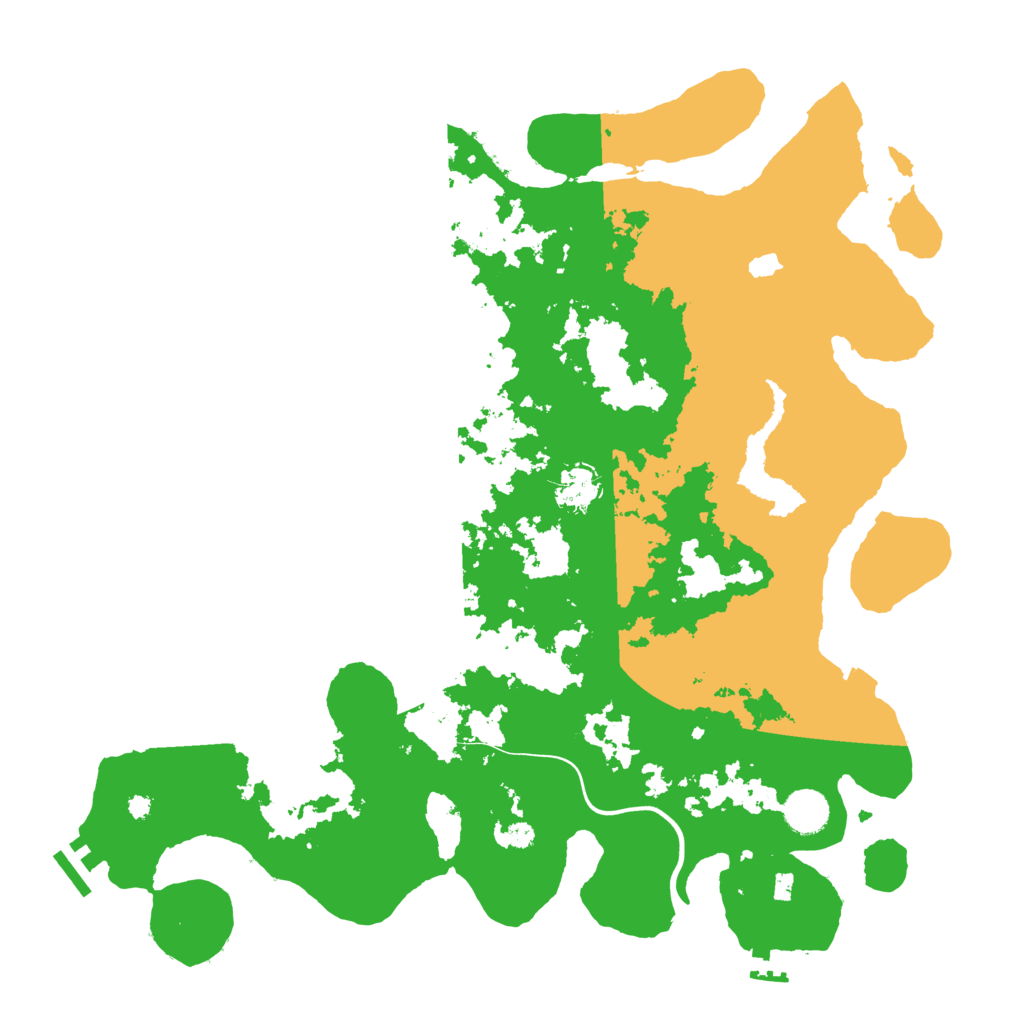 Biome Rust Map: Procedural Map, Size: 4000, Seed: 1147754026