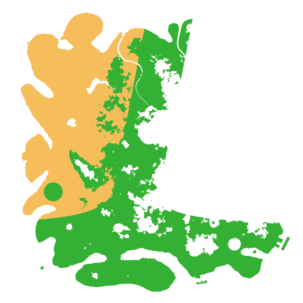 Biome Rust Map: Procedural Map, Size: 4250, Seed: 1773410647