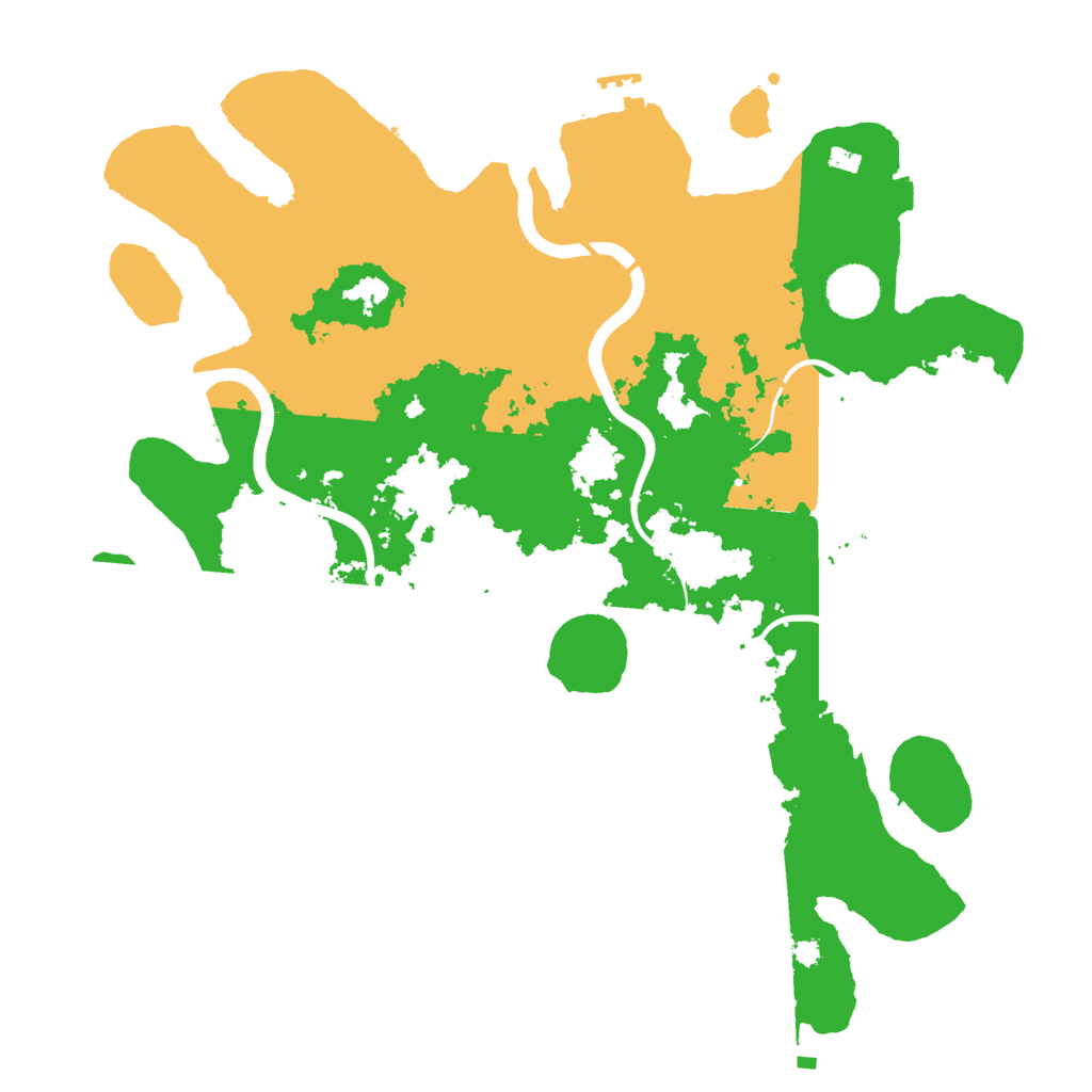 Biome Rust Map: Procedural Map, Size: 3750, Seed: 882189505