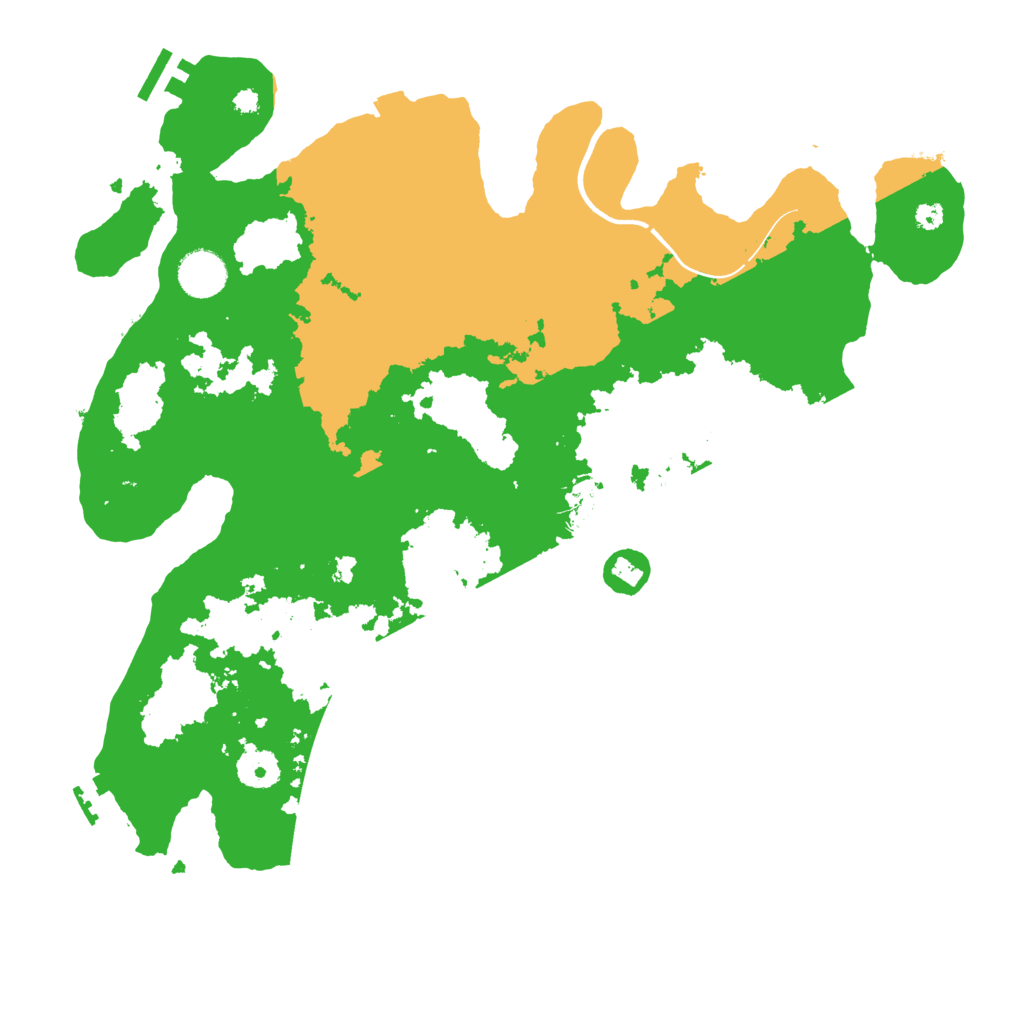 Biome Rust Map: Procedural Map, Size: 3750, Seed: 1519949091