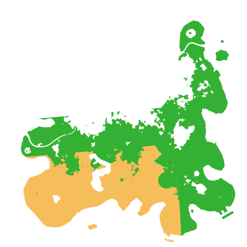 Biome Rust Map: Procedural Map, Size: 4000, Seed: 183579