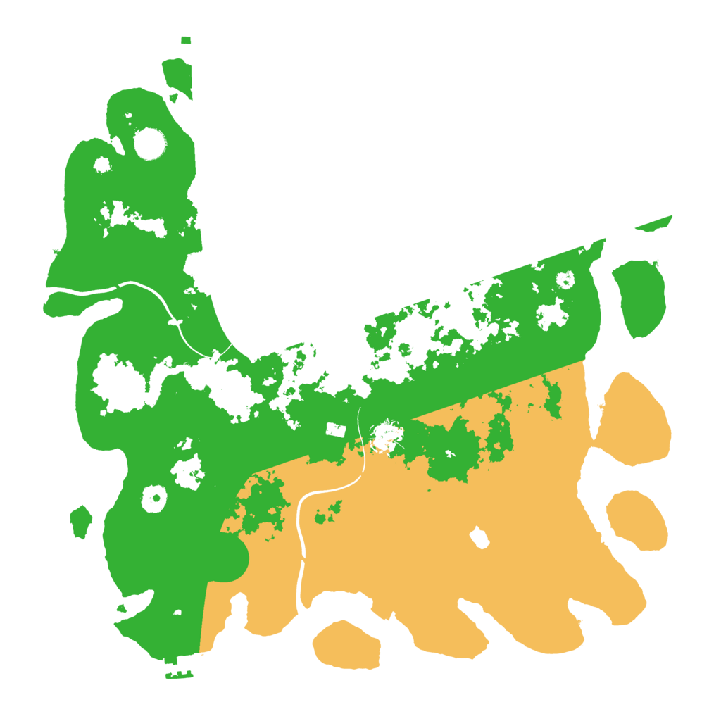 Biome Rust Map: Procedural Map, Size: 4000, Seed: 34475