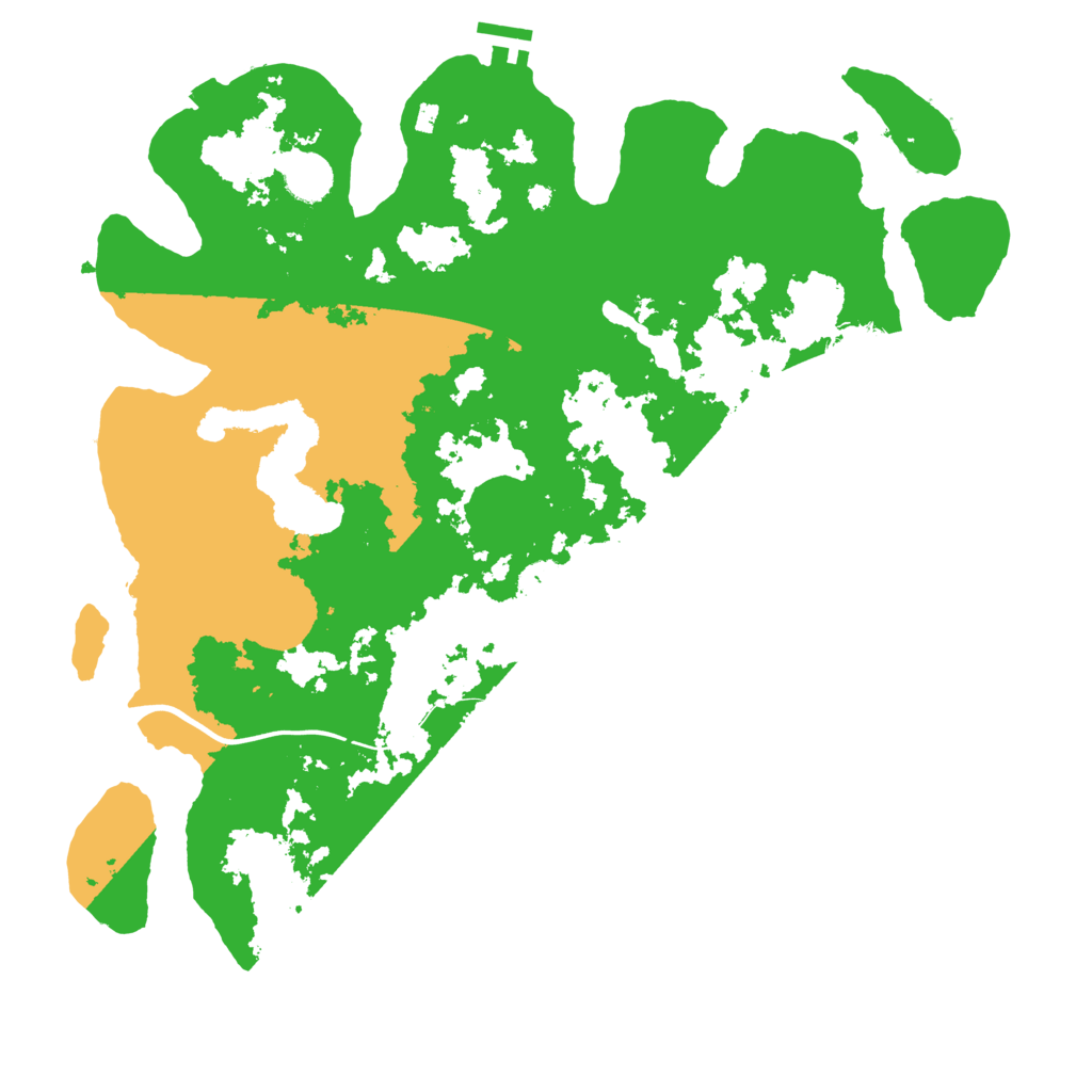 Biome Rust Map: Procedural Map, Size: 4000, Seed: 397837