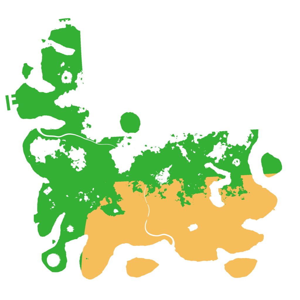 Biome Rust Map: Procedural Map, Size: 4000, Seed: 787429220
