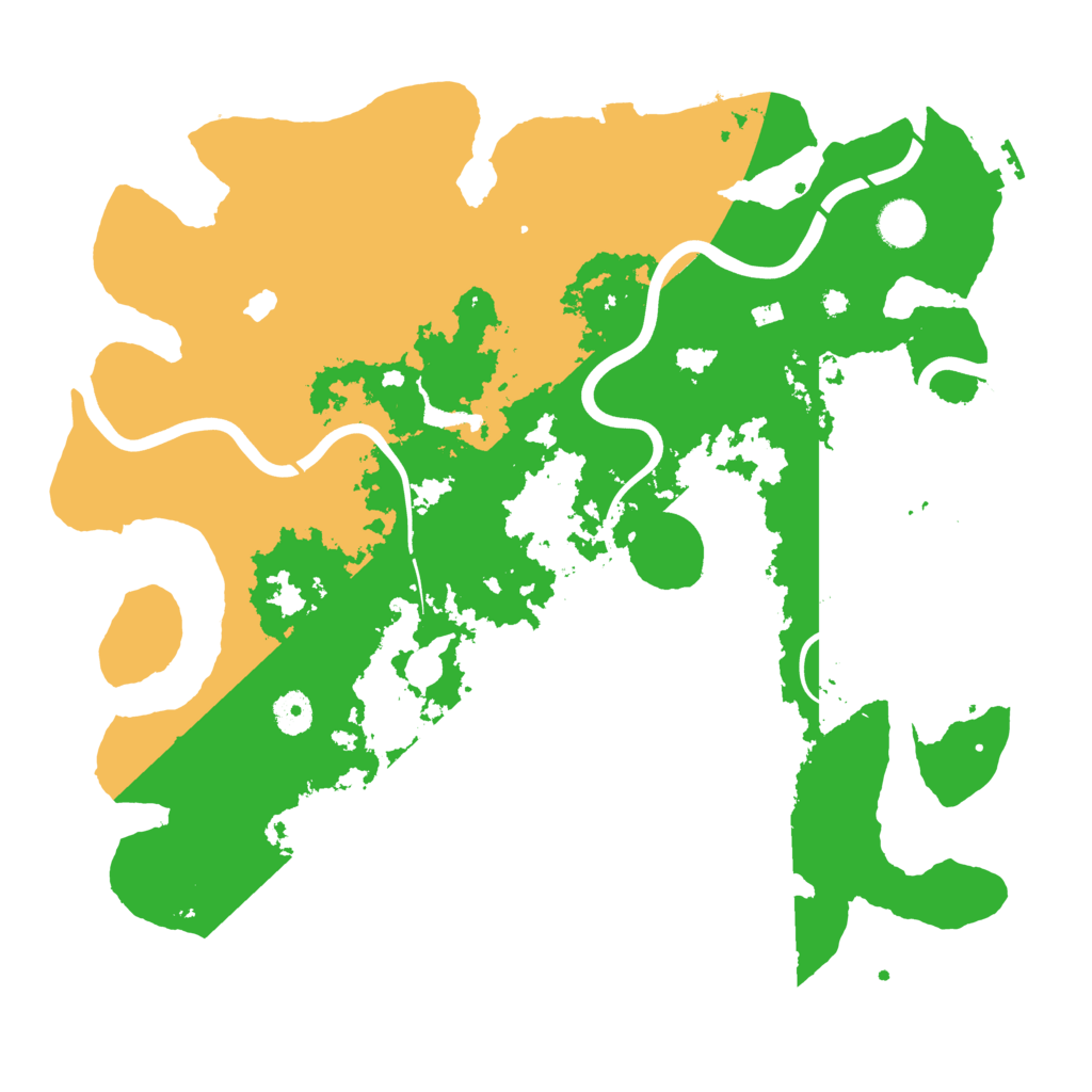 Biome Rust Map: Procedural Map, Size: 4000, Seed: 1289416838